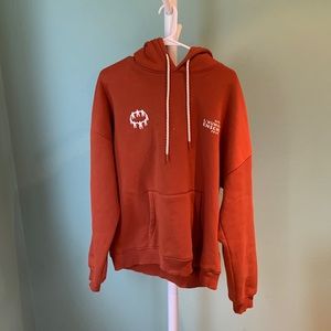 Orange Zara Hoodie Size large